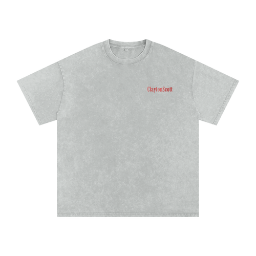CLASSIC Snow Washed Oversized Cotton T-Shirt