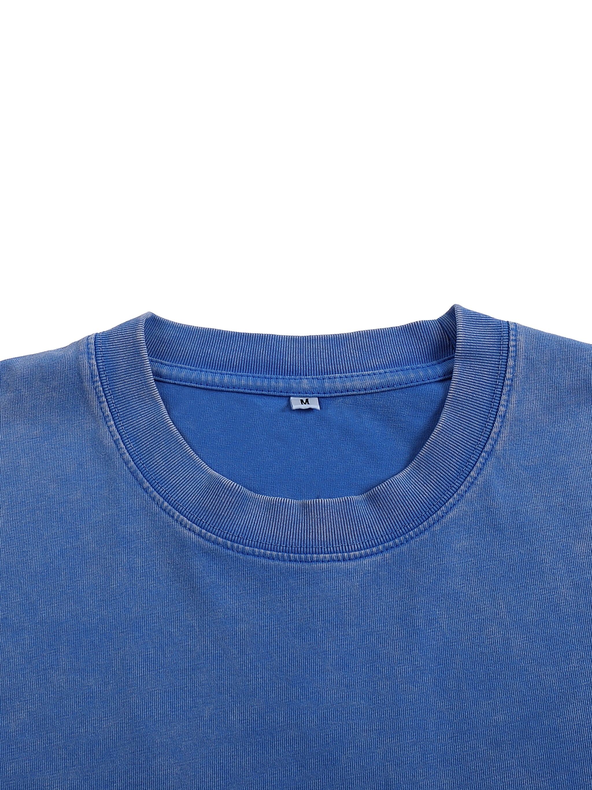BUCK Snow Washed Oversized Cotton T-Shirt