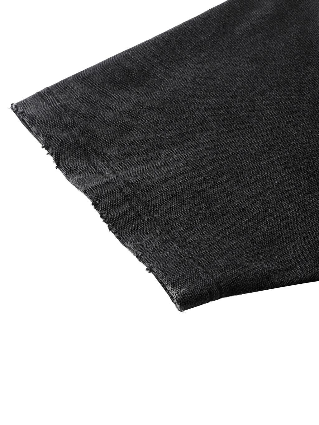 TOUR Heavyweight Vintage Washed Frayed T-Shirt